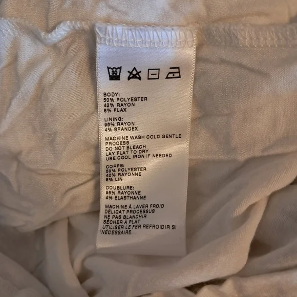 Anthropologie Racerback Sheer Maxi Tan Off White Dress By Maeve Size Small - Picture 10 of 10